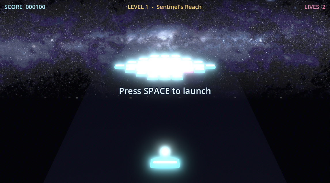Arkanoid gameplay screenshot